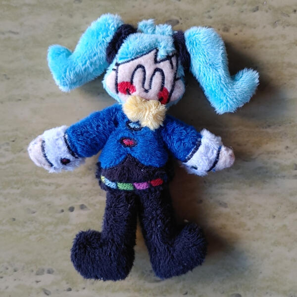 Flat Plush - Static Miku