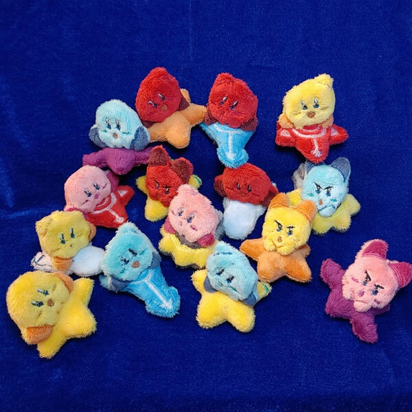 Air Riders plush pins