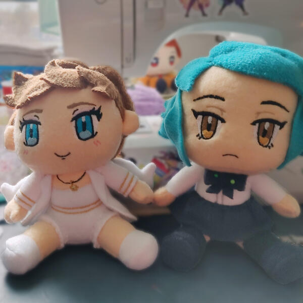 Trainer plush - Diantha + OC