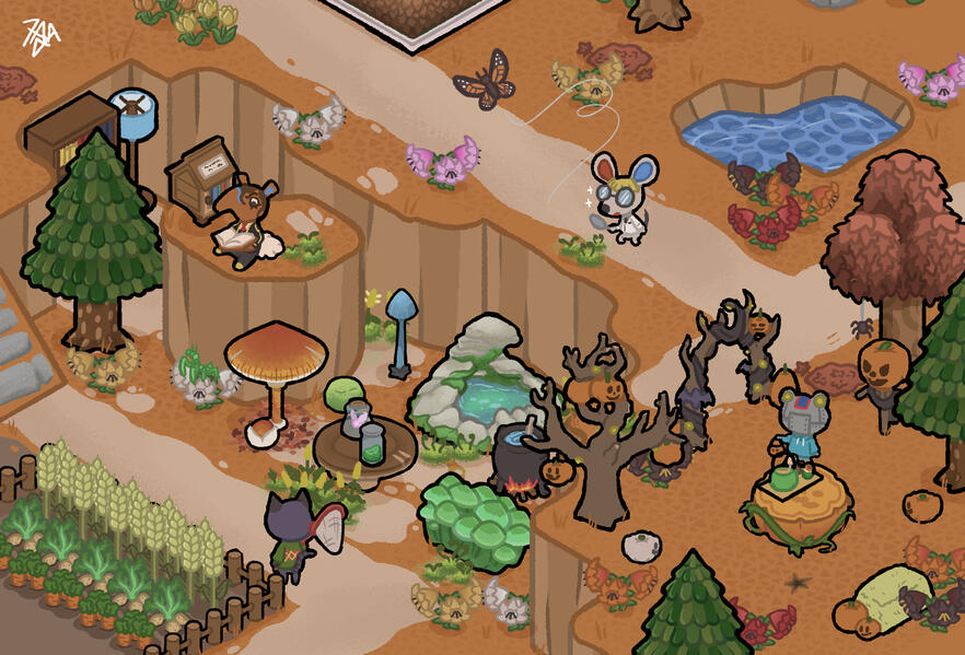 Animal Crossing - Fall