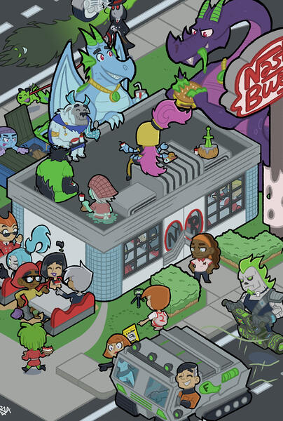 Zine - Phantasmal Nights (A Danny Phantom Fantasy Zine)