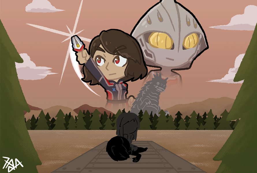 Ultraman X episode 20 fanart