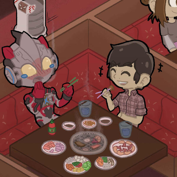 Zine - Love Frequency 3 page art