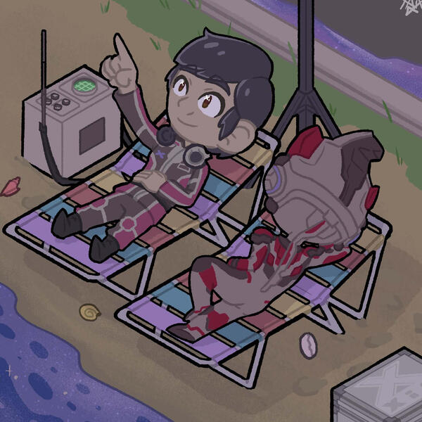 Zine - Love Frequency 3 page art