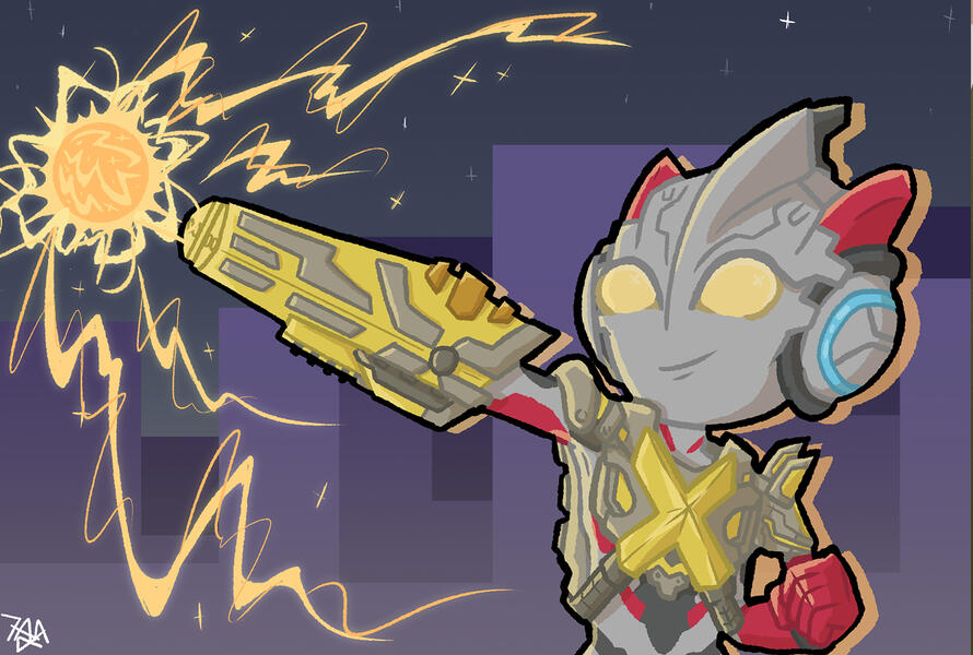 Ultraman X Episode 3 fanart