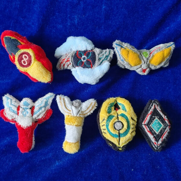 minky pins - Ultra henshin