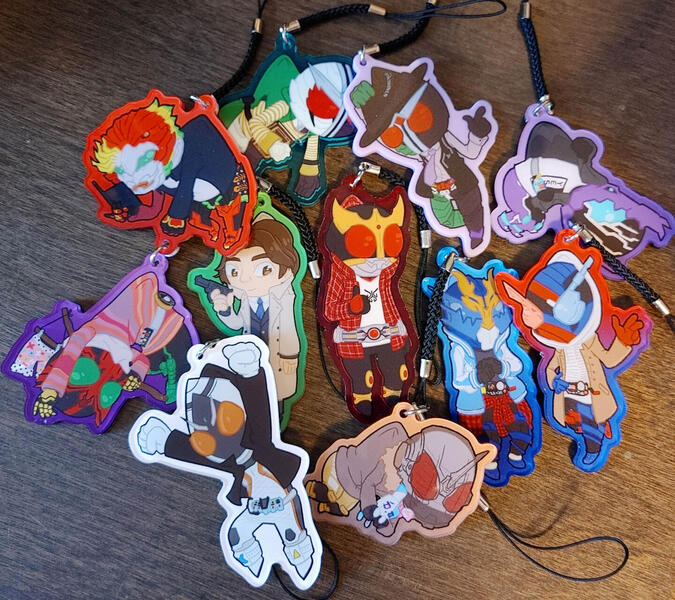 Hanging Keychain - Kamen Rider