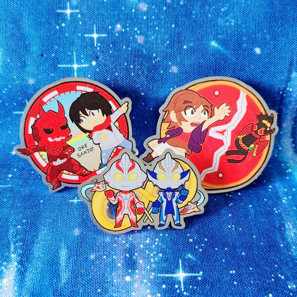 Metal Pin - Misc Tokusatsu